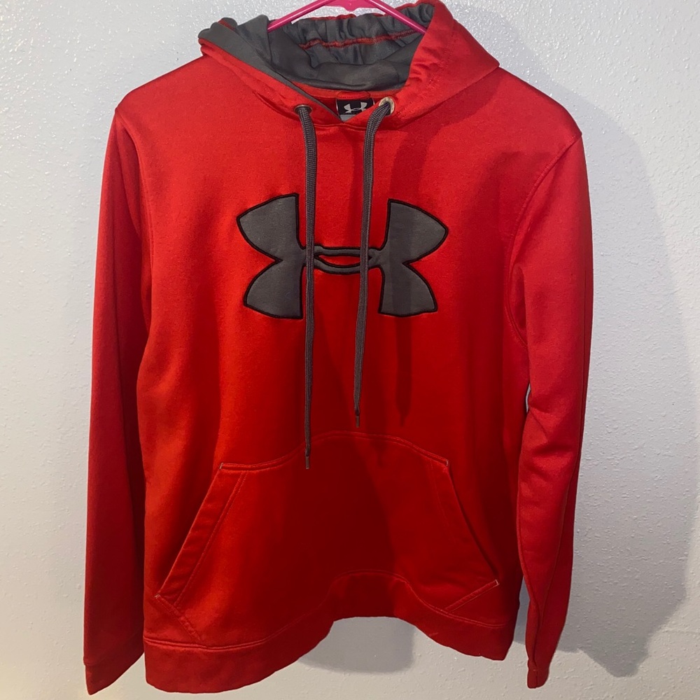Red Under Armour Hoodie